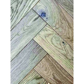 Timba  Artic Brushed & UV Oiled Herringbone 14x90x450mm