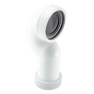McAlpine 364WCCONQ 90 Degree Space Saving Bend Adjustable Length Rigid Pan Connector Outlet 4in/110mm