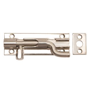 Dale Hardware DX40002 Chrome Plated Necked Barrel Bolt 75mm