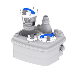 Saniflo Sanicubic 2 Pro Heavy Duty Macerator Pump 6102