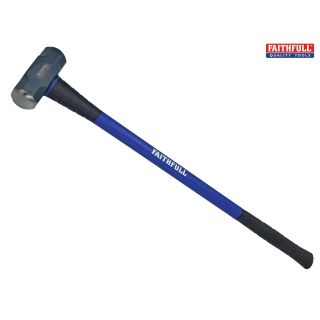 Faithfull FAIFG14 Fibreglass Handle Sledge Hammer 6.35kg (14Lb)