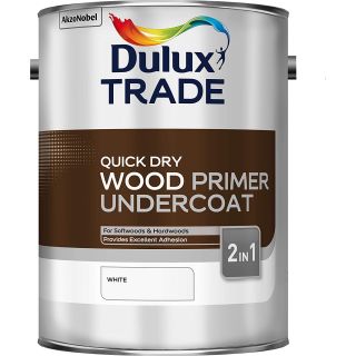 Dulux Trade Quick Dry Wood Primer - Undercoat - 5 Litre 5081950