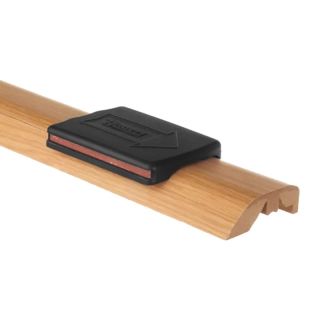 Elka 4 In 1 Wooden Door Trim Profile - Rustic Oak - 2150mm