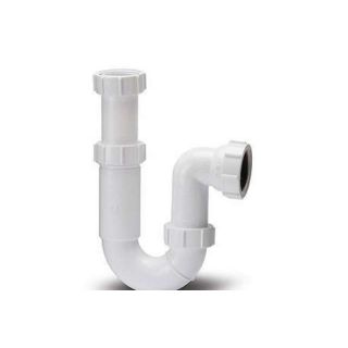 Polypipe WT63 - Tubular Swivel Trap 'P' (Adjustable Telescopic) 40mm - 75mm Seal