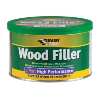 Everbuild Wood Filler - 500g - Light
