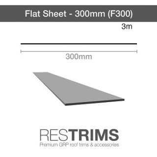 Restec F300 Flat Sheet - 300mm x 3 Metre