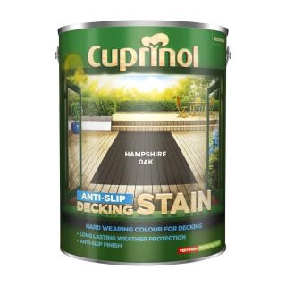 Cuprinol Anti-Slip Deck Stain - Hampshire Oak - 5 Litre