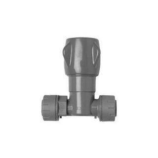 Polypipe PB2615 - Stopcock (Grey) 15mm x 15mm (Cold water only)