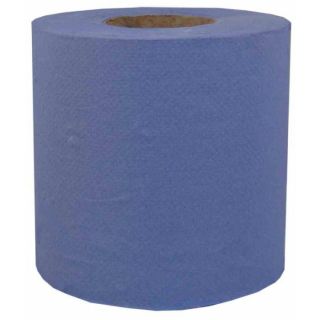 2 Ply Embossed Blue Hand Towel Roll
