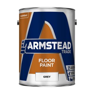 Armstead Trade Floor Paint - Grey - 5 Litre