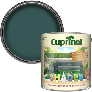 Cuprinol Garden Shades Paint - Sage - 2.5 Litre
