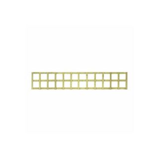 Grange Heavy Duty Square Trellis - 6' x 1' - Green