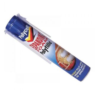Polycell Expanding Foam Polyfilla - 825ml