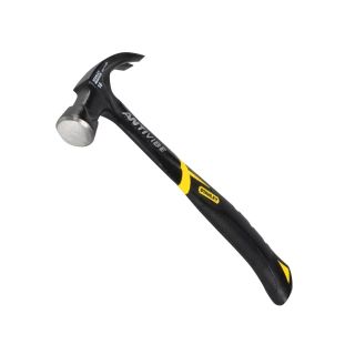 Stanley STA151275 FatMax® Antivibe All Steel Curved Claw Hammer 450g (16oz)