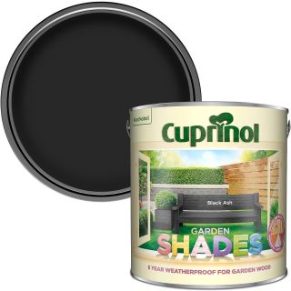 Cuprinol Garden Shades Paint - Black Ash - 2.5 Litre
