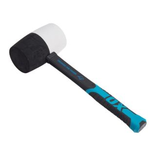 Ox Trade Fibreglass Handle Combination Rubber Mallet - 32oz