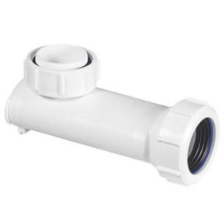 McAlpine 372WHB-1 Basin & Bath Space Saver with Self Closing Waste Valve 1 1/4