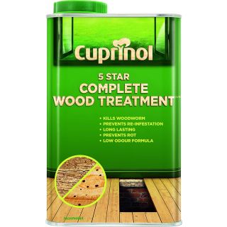 Cuprinol 5 Star Wood Treatment - 1 Litre 5362485