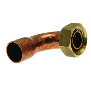 EP Atomic End Feed Tap Connector Bent 22mm x 3/4