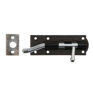 Dale Hardware DP006416 Black Japanned Necked Tower Bolt 6/152mm