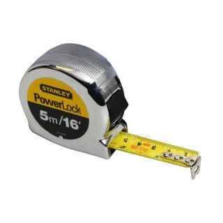 Stanley STA033553 Powerlock Classic Pocket Tape 5m/16ft (19mm Wide)