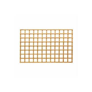 Grange Heavy Duty Square Trellis - 6' x 4' - Golden Brown