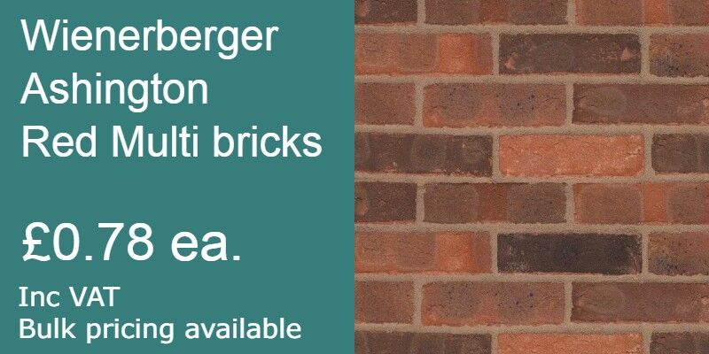 Wienerberger Ashington Red Multi bricks