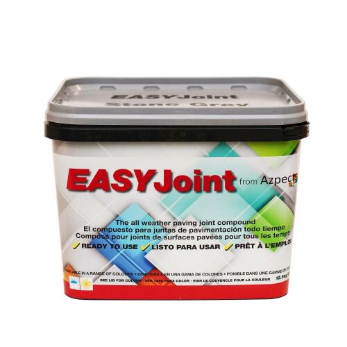 Azpects Easyjoint Paving Jointing Compound 12.5 kg Tub Stone - Grey | Patio  Grout and Paving Accessories | NYEs