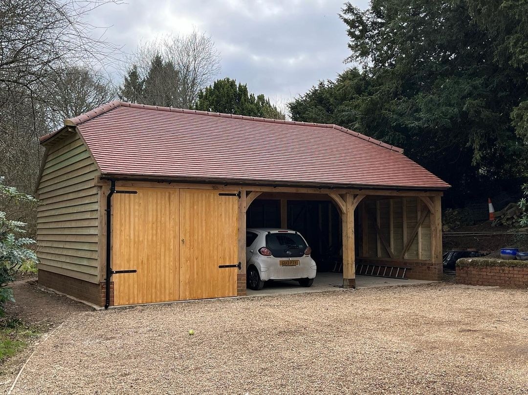 bespoke timber garage