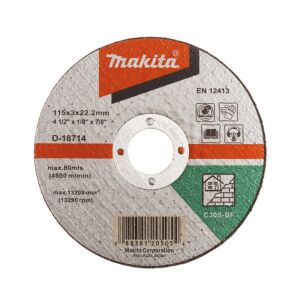 Makita Cut Off Wheel C30T 115 X 3 X 22.23 D-18714