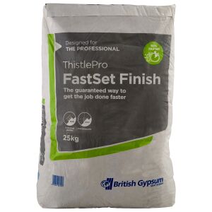 Thistle FastSet Finish plaster - 25kg