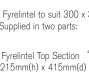 Fyrelintel Base For 300mm SQ Flue Liners C
