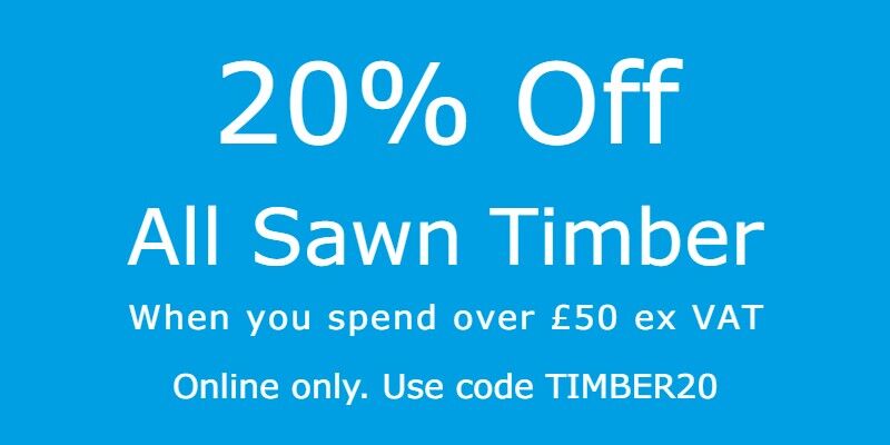 20% Off Sawn Timber